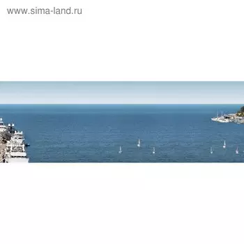 Кухонный фартук 1800х600 мм, закалённое стекло 4 мм, 6 отверстий под крепёж, цвет АРТ708