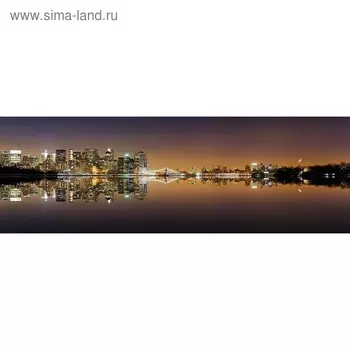 Кухонный фартук 1800х600 мм, закалённое стекло 4 мм, 6 отверстий под крепёж, цвет ГО0041