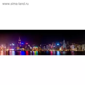 Кухонный фартук 2000х600 мм, закалённое стекло 4 мм, 6 отверстий под крепёж, цвет ГО0026