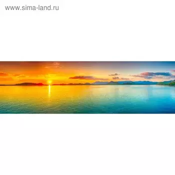 Кухонный фартук 2000х600 мм, закалённое стекло 4 мм, 6 отверстий под крепёж, цвет МП0067