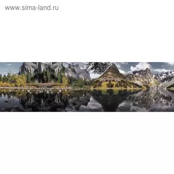 Кухонный фартук 2100х600 мм, закалённое стекло 4 мм, 6 отверстий под крепёж, цвет АРТ295