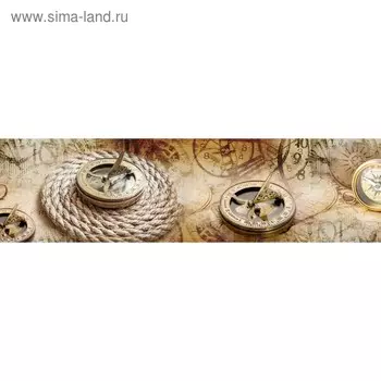 Кухонный фартук 2200х600 мм, закалённое стекло 4 мм, 6 отверстий под крепёж, цвет АРТ162