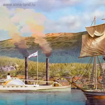 Кухонный фартук, 600 × 600 мм, закалённое стекло 4 мм, 4 отверстия под крепёж