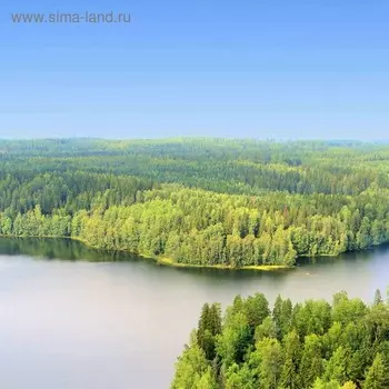 Кухонный фартук, 600 × 600 мм, закалённое стекло 4 мм, 4 отверстия под крепёж