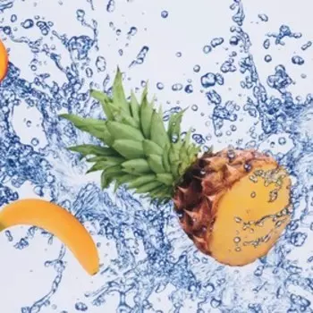 Кухонный фартук "Фруктовый микс" (фотопечать) 3000х600 мм