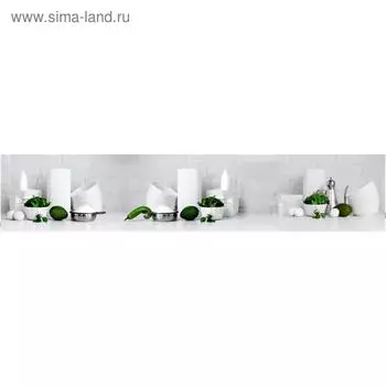 Кухонный фартук, композит, КМ 122, 3000х610х3 мм