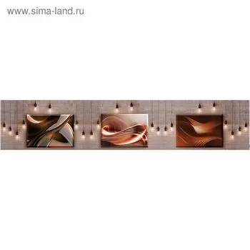 Кухонный фартук, композит, КМ 132, 3000х610х3 мм