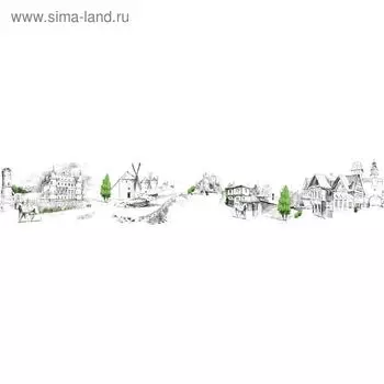 Кухонный фартук, композит, КМ 165, 3000х610х3 мм