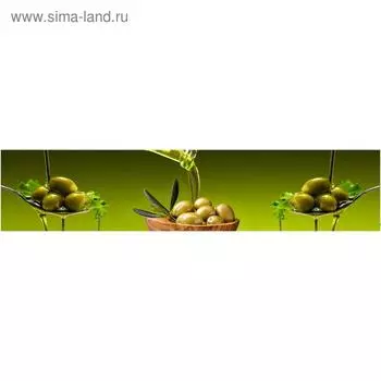 Кухонный фартук, композит, КМ 195, 3000х610х3 мм