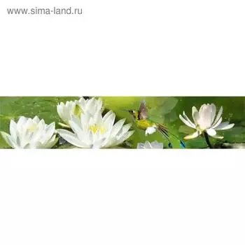 Кухонный фартук, композит, КМ мерцание "Лотос", 2800х610х6 мм