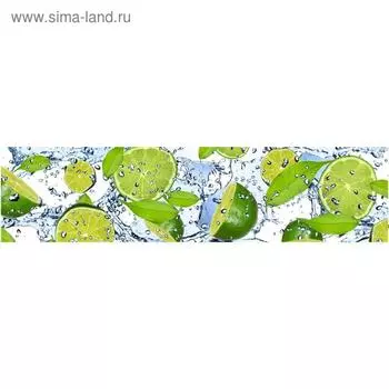 Кухонный фартук МДФ, AG 12 2440х610х4 мм