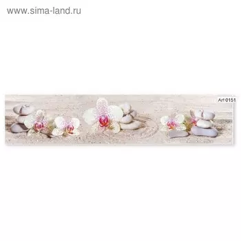 Кухонный фартук МДФ Орхидея 0151 2800х610х6мм