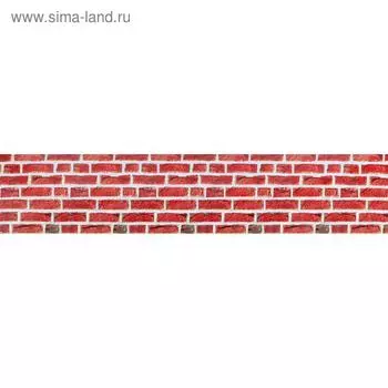 Кухонный фартук «Кирпичи» на стену, ПВХ, 3000600 мм