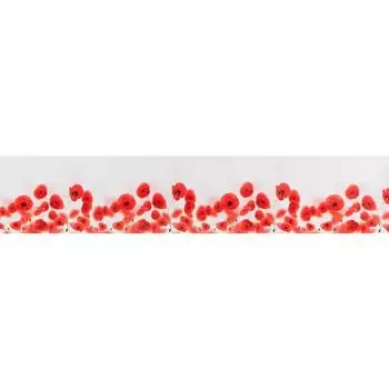 Кухонный фартук ПВХ "Маки" 3000x600мм