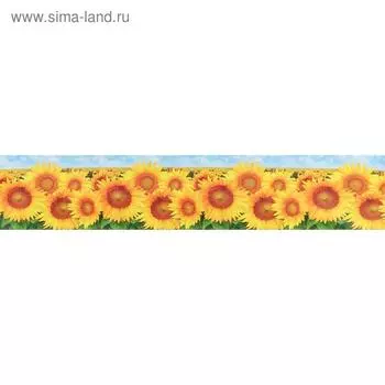 Кухонный фартук ПВХ "Подсолнухи" 3000x600мм