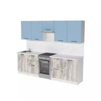Кухонный гарнитур Аквамарин 2500