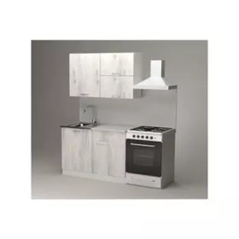 Кухонный гарнитур «Алина лайт», 12001570 мм, цвет белый/пайн белый