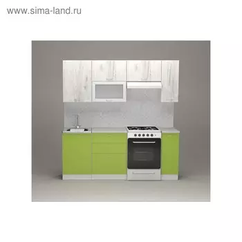 Кухонный гарнитур Юлиана ультра, 2000 мм