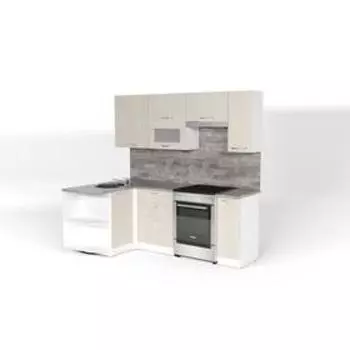 Кухонный гарнитур Лариса прайм 2 1300*2100 мм