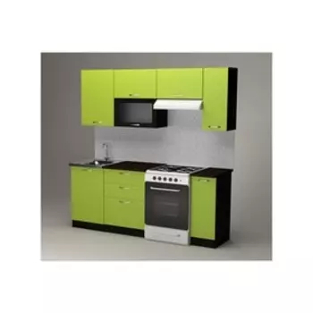 Кухонный гарнитур Лиана ультра, 2000 мм