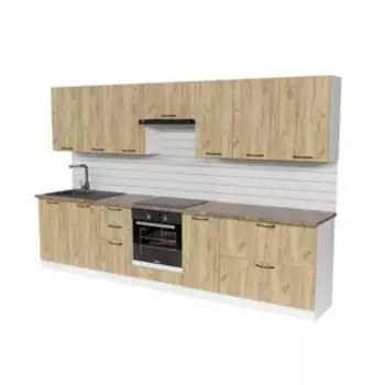 Кухонный гарнитур Янтарь 3000