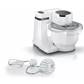 Кухонный комбаин Bosch MUMS2AW00, 700 Вт, 3.8 л, 4 скорости, белый
