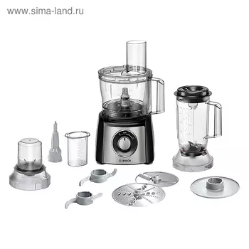 Кухонный комбайн Bosch MCM3501M, 800 Вт, черный/нержавеющая сталь