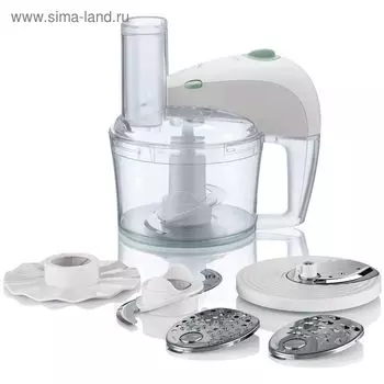 Кухонный комбайн Philips HR7605, 350 Вт, 2.1 л, нож для взбивания, измельчитель, шинковка