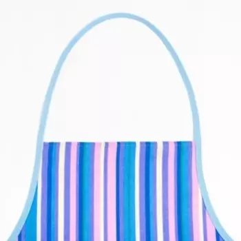 Кухонный набор Мари Санна Сирень+орнамент (прихватка+рукавица+фартук), рогожка