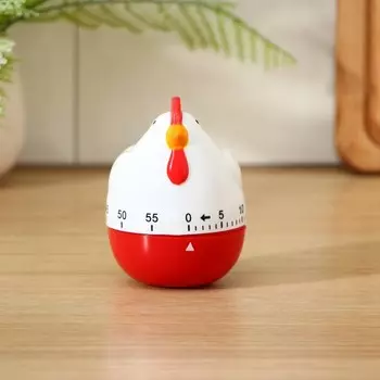 Таймер механический Доляна «Курочка», кухонный, 6,56,59,4 см