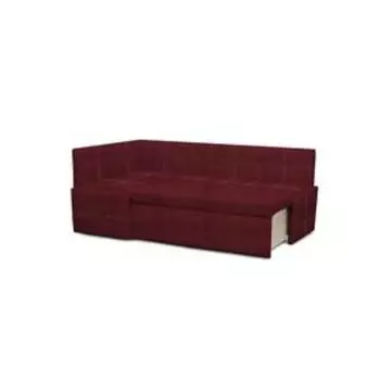 Кухонный уголок «Вена», без стола, 19607801160 мм, велюр dream/arben, цвет berry