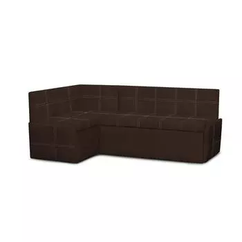 Кухонный уголок «Вена», без стола, 19607801160 мм, велюр dream/arben, цвет bitter