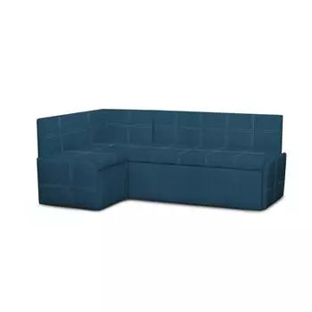 Кухонный уголок «Вена», без стола, 19607801160 мм, велюр dream/arben, цвет denim