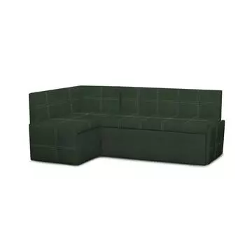 Кухонный уголок «Вена», без стола, 19607801160 мм, велюр dream/arben, цвет forest