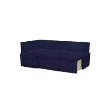 Кухонный уголок «Вена», без стола, 19607801160 мм, велюр dream/arben, цвет indigo