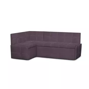 Кухонный уголок «Вена», без стола, 19607801160 мм, велюр dream/arben, цвет plum