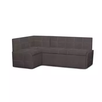 Кухонный уголок «Вена», без стола, 19607801160 мм, велюр dream/arben, цвет stone