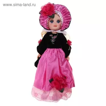 Кукла "Анастасия Фуксия" со звуковым устройством, 42 см