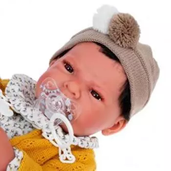 Кукла «Элис», в желтом, 42см