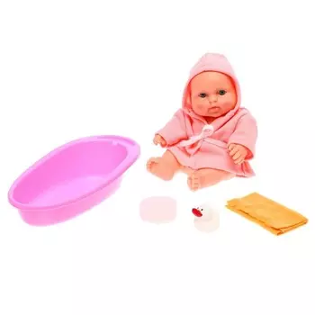 Кукла «Карапуз-мальчик в ванне» с аксессуарами, МИКС