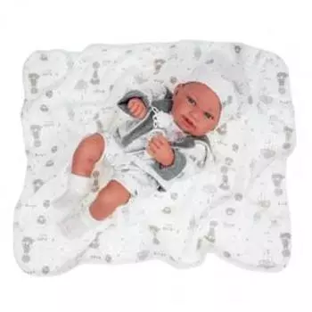 Кукла «Клаудия», в сером, 42 см