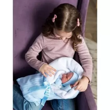 Кукла-младенец «Диана» в голубом, 33 см