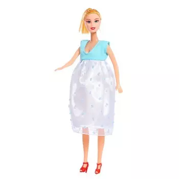 Кукла-модель беременная «Лиза» в платье