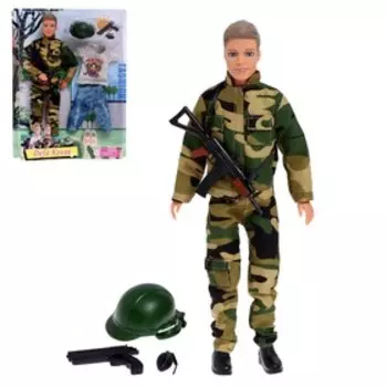 Кукла-модель «Кевин военный» с аксессуарами, МИКС