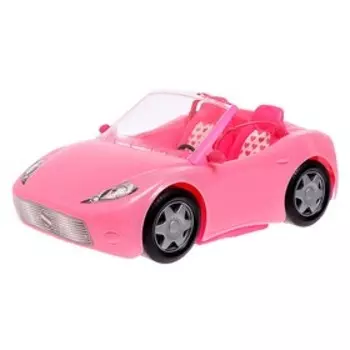 Кукла-модель «Лена» на машине, с аксессуарами