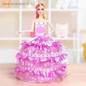 Кукла-модель шарнирная «Анна» в пышном платье, МИКС