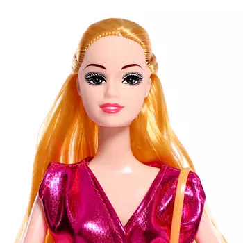 Кукла-модель в вечернем платье, МИКС