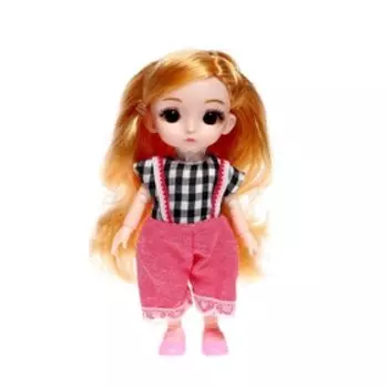 Кукла модная шарнирная «София» в платье, МИКС