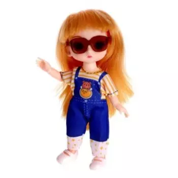 Кукла модная шарнирная «Ева», с аксессуаром, МИКС