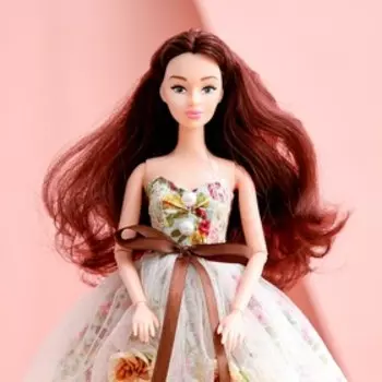 Кукла-модель шарнирная «Нежные мечты» с велосипедом